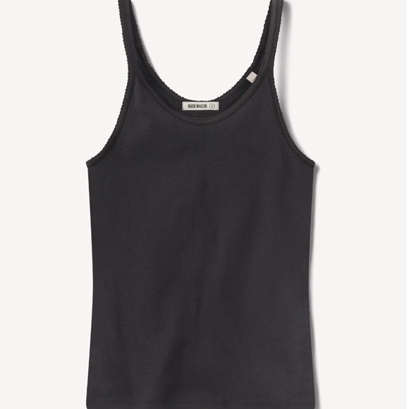 Buck Mason Black Tank Top - Picture 1 of 3